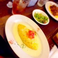 omelet rice♡|Lilyさん