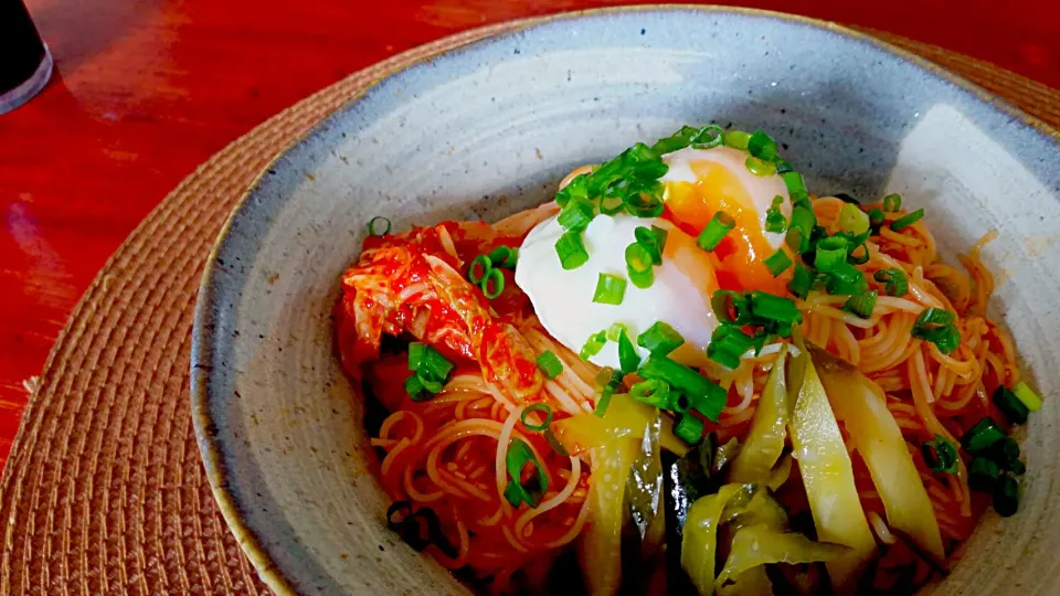 Snapdishの料理写真:ビビン冷麺|kanakoさん