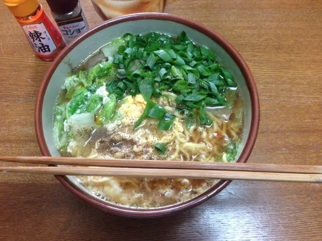 マルちゃん正麺、醤油味！ ৎ꒰ ¯ิ̑﹃ ¯ิ̑๑꒱ુ ୭✨|サソリさん