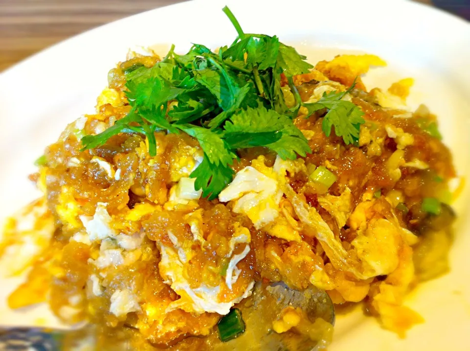 Fried Oyster omelette|空気さん