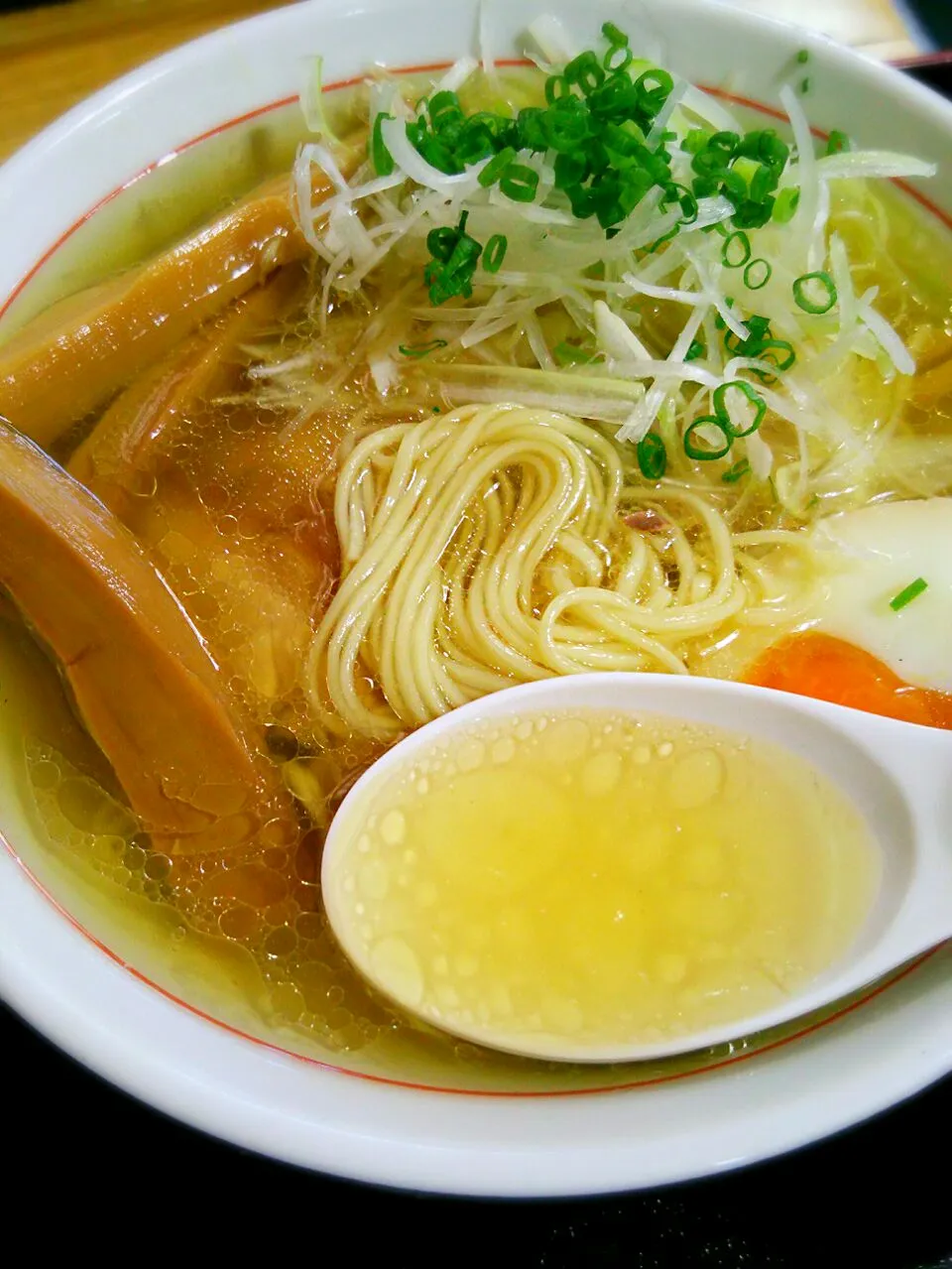 仙台 みの家 塩ラーメン。|ちはるさん