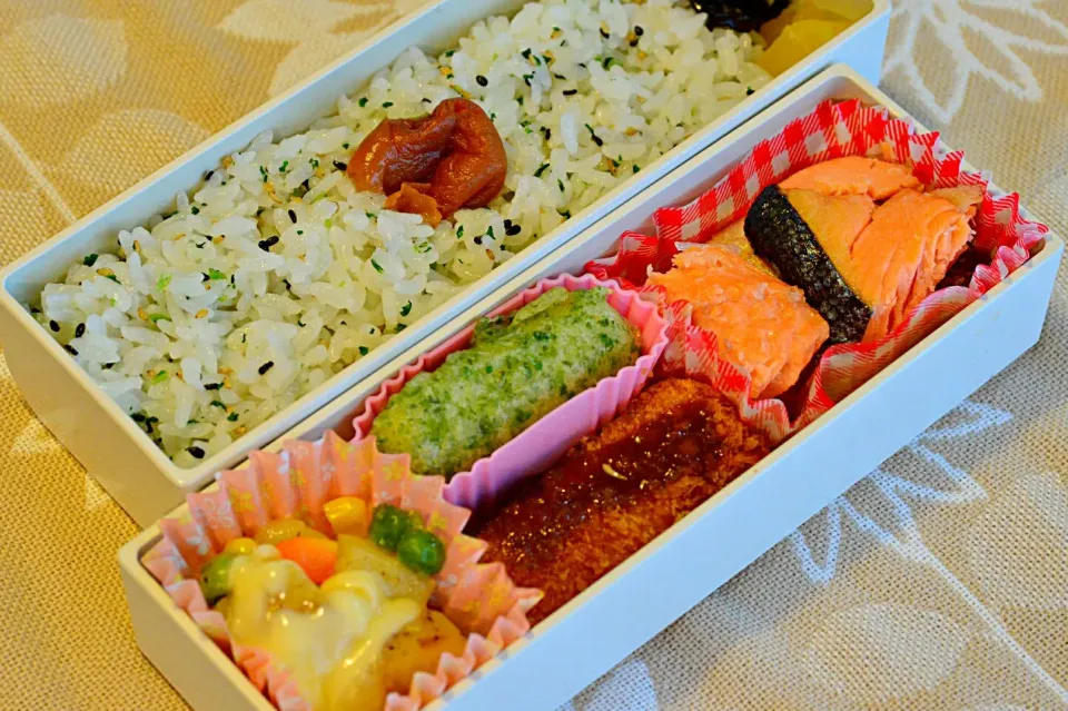 8/14(木) 自分のお弁当♪
 #お弁当 #手作り #弁当 #ランチ #lunch #お昼ご飯|つうさんさん