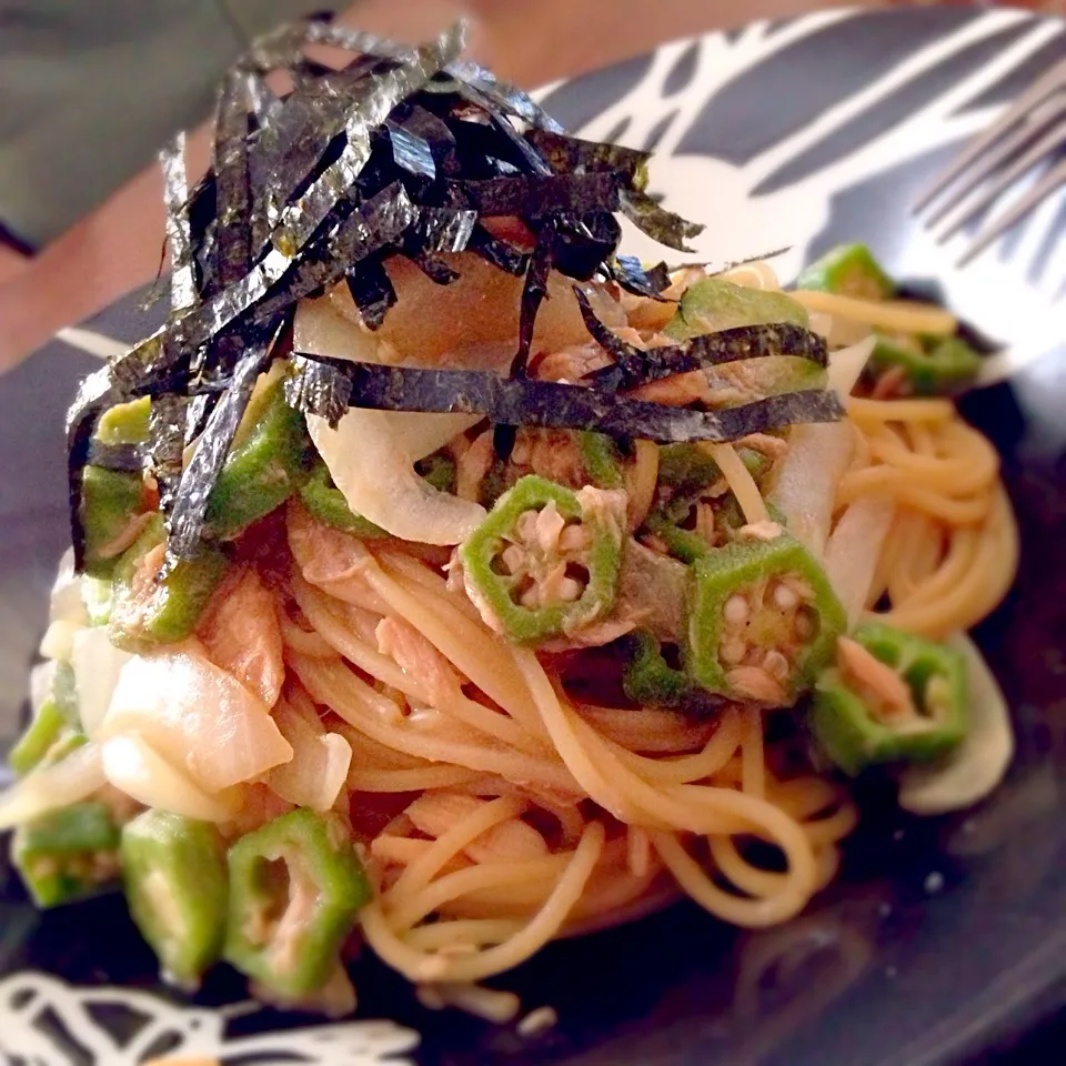 くららさんのおくらパスタ🍝|ららさん