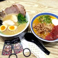 Triple Chashu Ramen & Hell Ramen Level 2 #ramenchampion|Sharon Hoさん