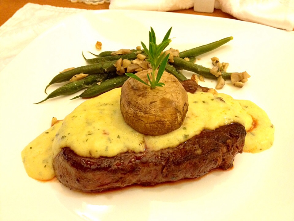 ベルネーゼソースでいただくフィレミニョンステーキ Grammy Snapdish スナップディッシュ Id Erfc5a