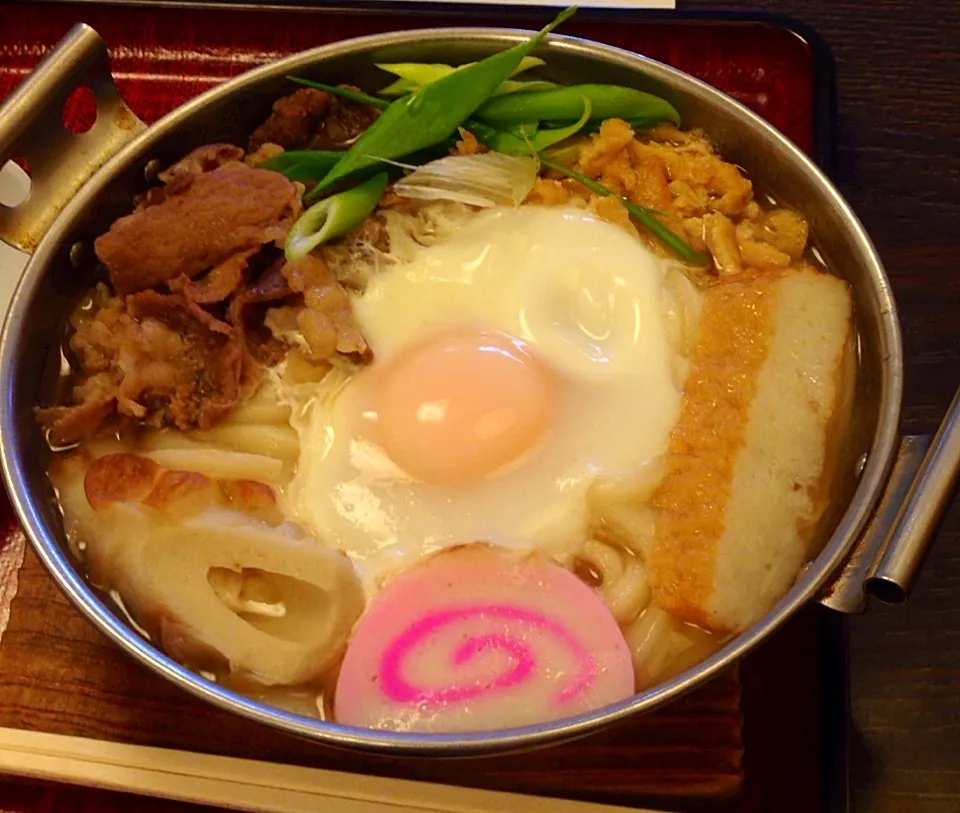 花福の鍋焼きうどん|ドヒ キヨシさん