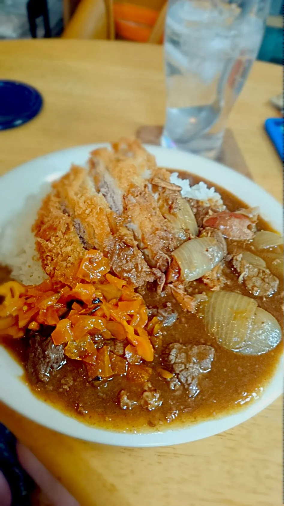 Snapdishの料理写真:カツカレー|あきおぐさん