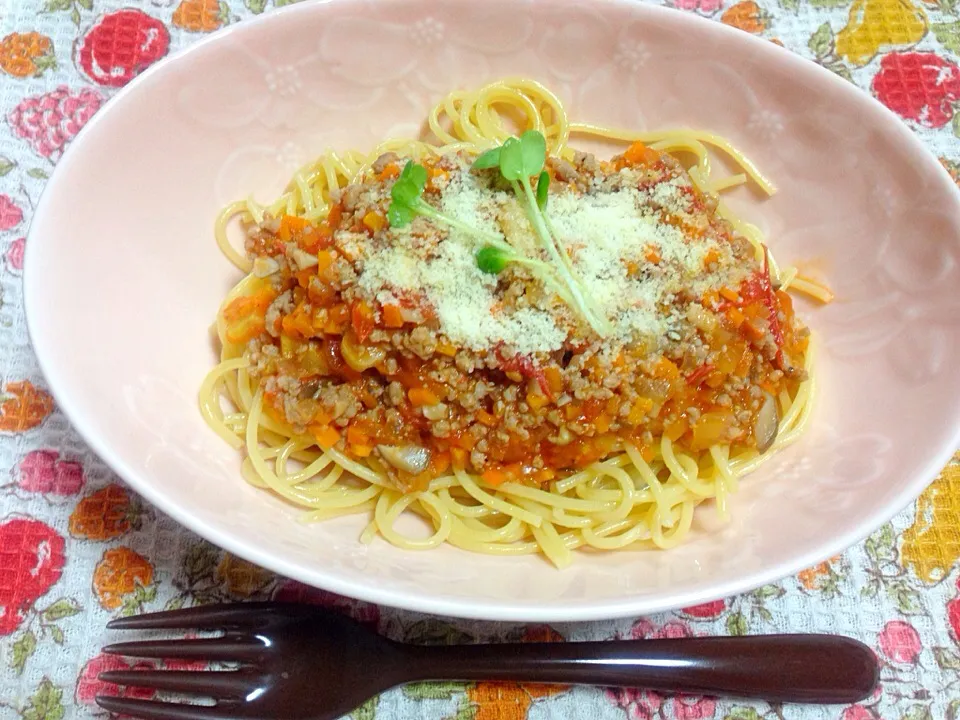 ミートスパゲティ🍝✨|nacchan♪さん