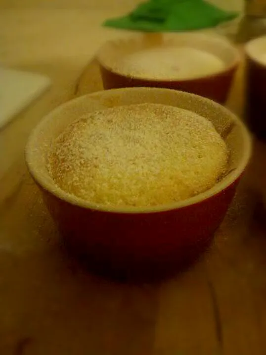 #soufflè #Cioccolato #dolce #CioccolatoBianco|Agostina Calabreseさん