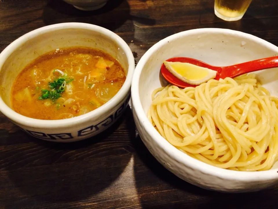 Snapdishの料理写真:蔵木 ホルモンつけ麺|くいちゃんさん