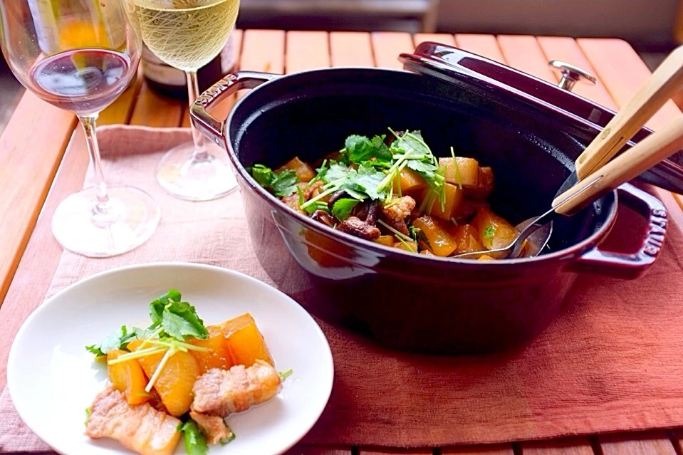 豚肉と大根のストウブ煮込み|Yoko Iwataさん