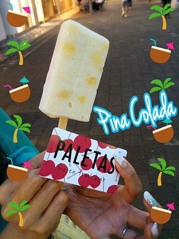 デザート食べ損ねたので😭PALETASでフローズンアイス食べました🍦|みきぴょん♪さん