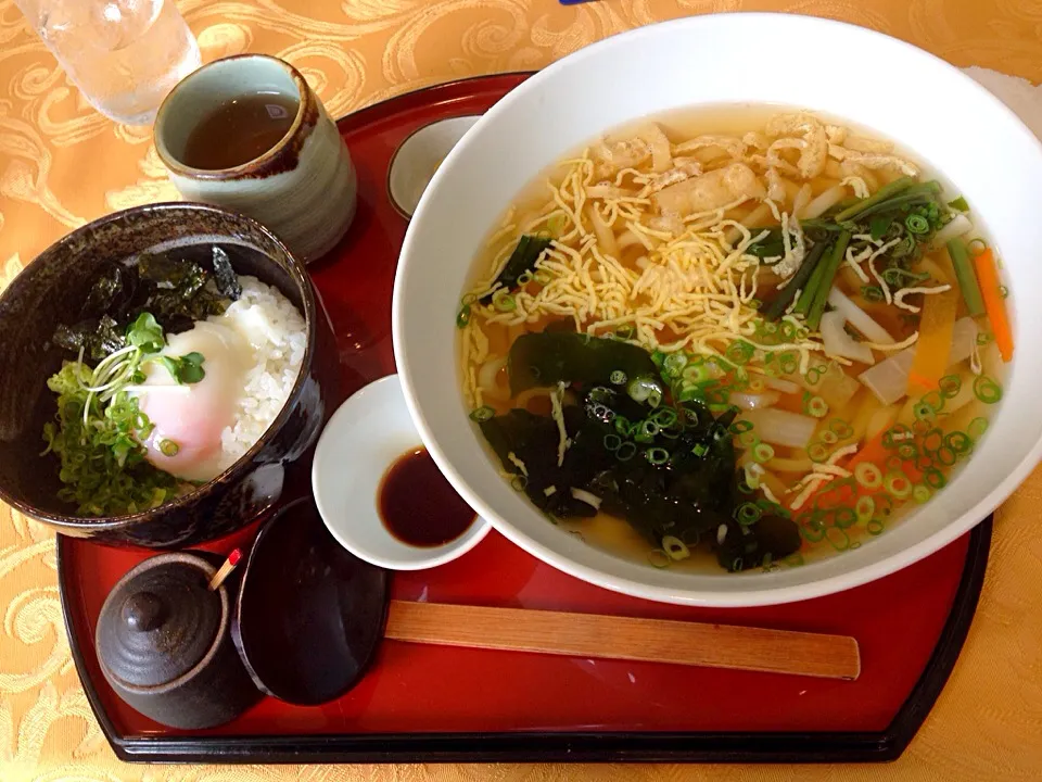 うどん😋＆温玉ご飯😋|きのすけ〜さん