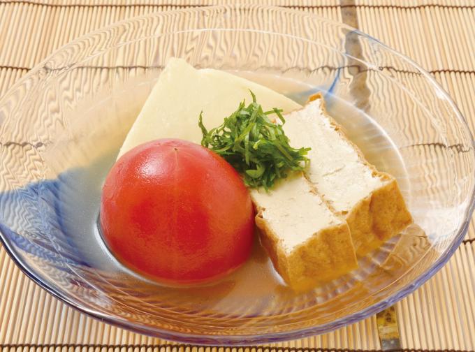 丸ごとトマトの冷やしおでん