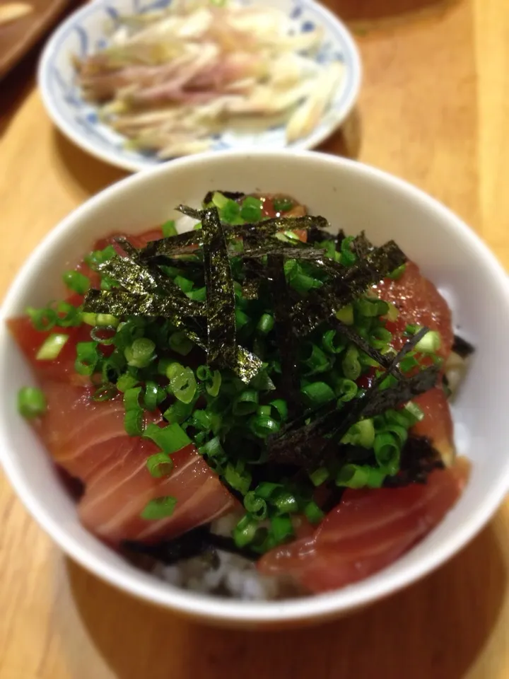 マグロのづけ丼🍀|hayamiさん