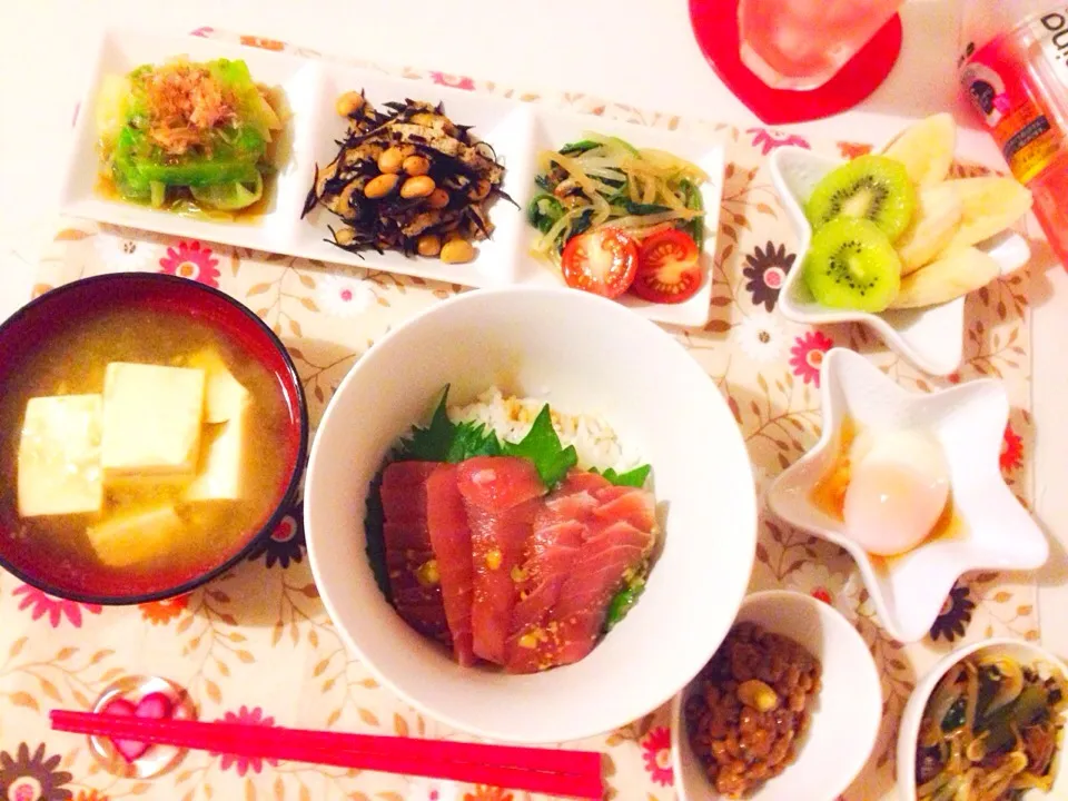 Snapdishの料理写真:7/5 マグロ丼|m♡さん