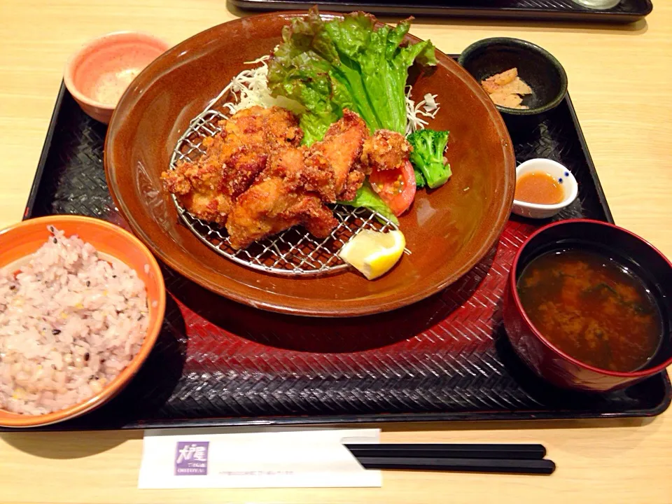 唐揚げ定食|ちゃたままさん