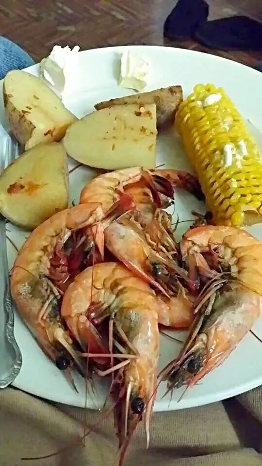 I Cooked #Louisiana #Seafood Boil with Shrimp 🍤 Corn 🌽 Potatoes 💛 #Cajun  #Southern Ingredients that make me #GumboOfSoul 💟 🍸 🐟 💕 💟|Alisha GodsglamGirl Matthewsさん