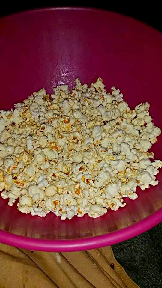 #Snack/Teatime for my daughter &  I with a Movie 🎥 Spicy Cajun Popcorn #Louisiana #GumboOfSoul 💟|Alisha GodsglamGirl Matthewsさん