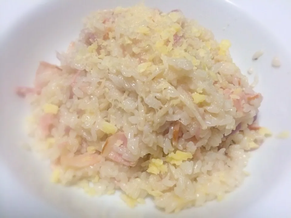 Mushrooms and bacon risotto|Masakiさん