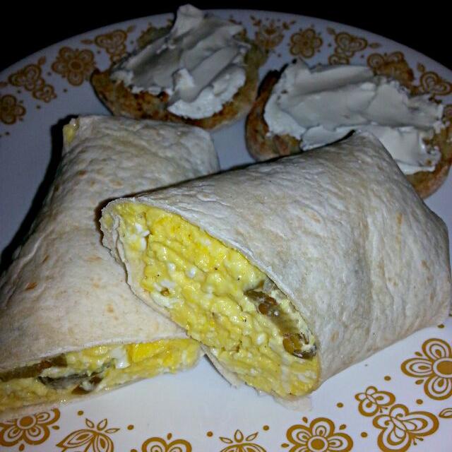 my son s breakfast 4 cheesy scrambled eggs with parm American chzand