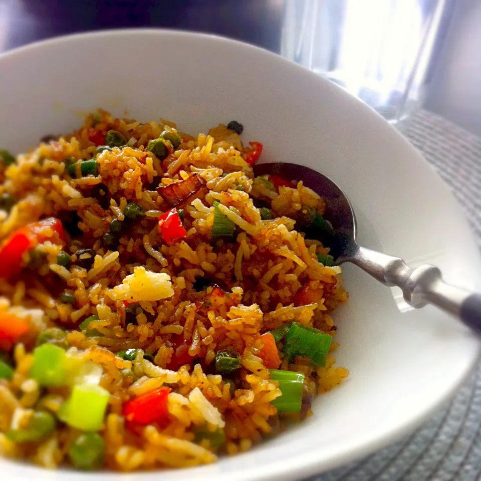 Veggie Fried Rice #vegan|T.E.Dennisさん