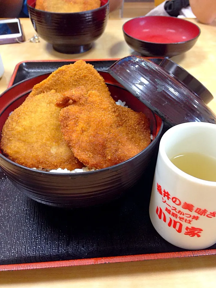 福井グルメ  ソースカツ丼|まつださんさん