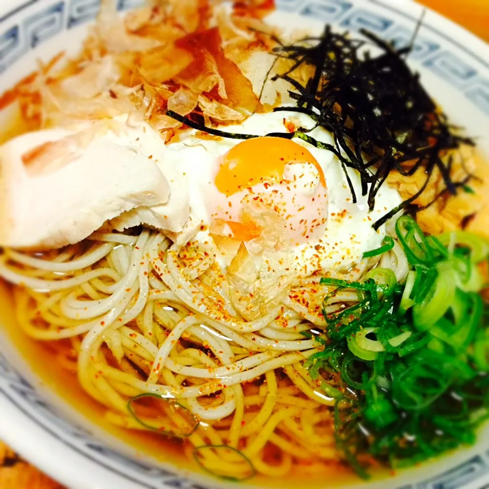 冷やしかけそば🍜|にょんにいさん