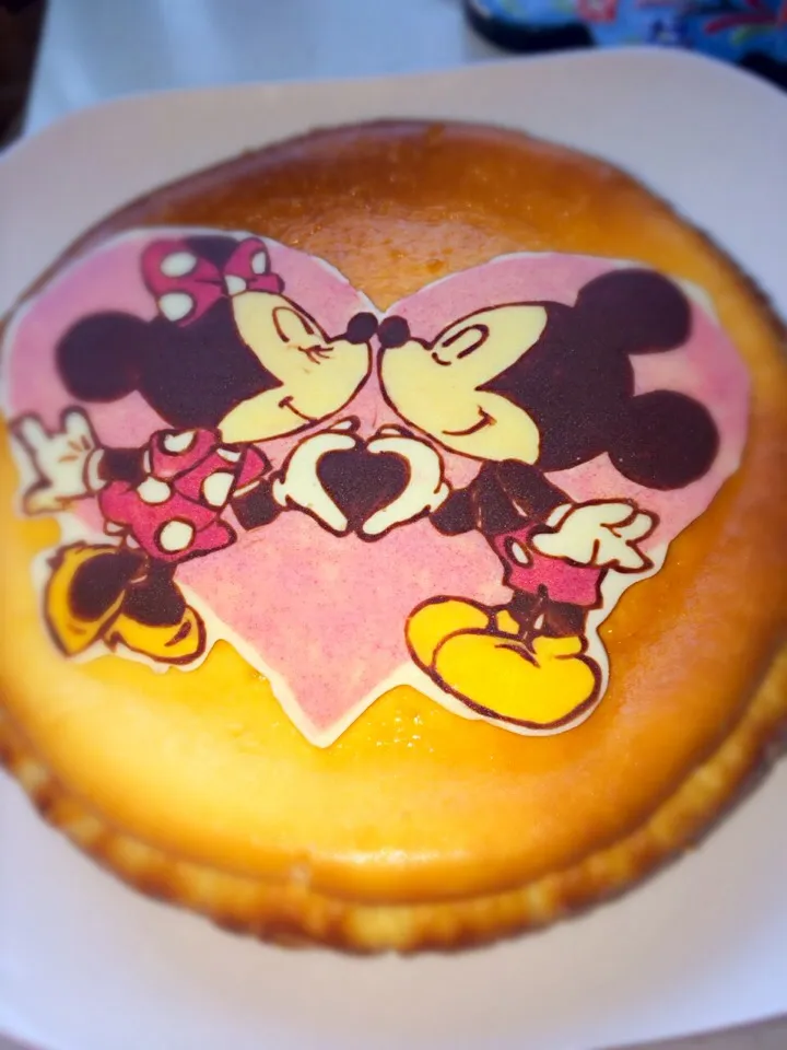 キャラチョコチーズケーキ♡|まなみさん