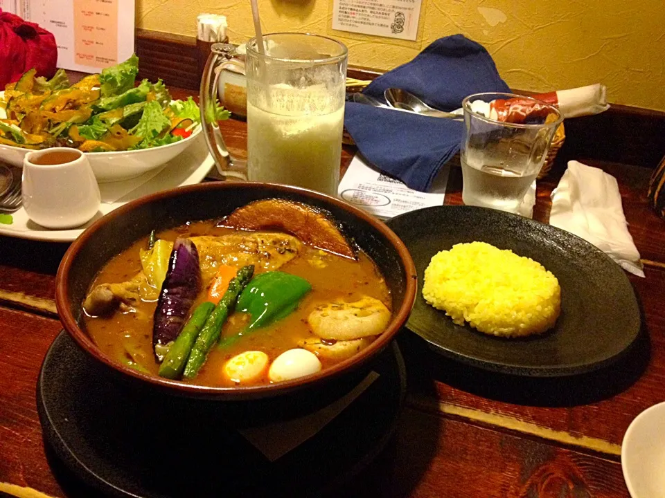 札幌でスープカレー♡まずはラマイでチキンカレー！|さちこ(さがねっち)さん