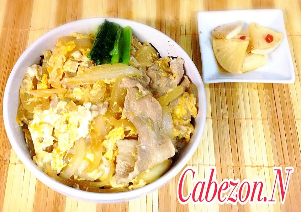 今日のウチ飯  簡単お手軽他人丼&|Cabezon.Nakamuraさん