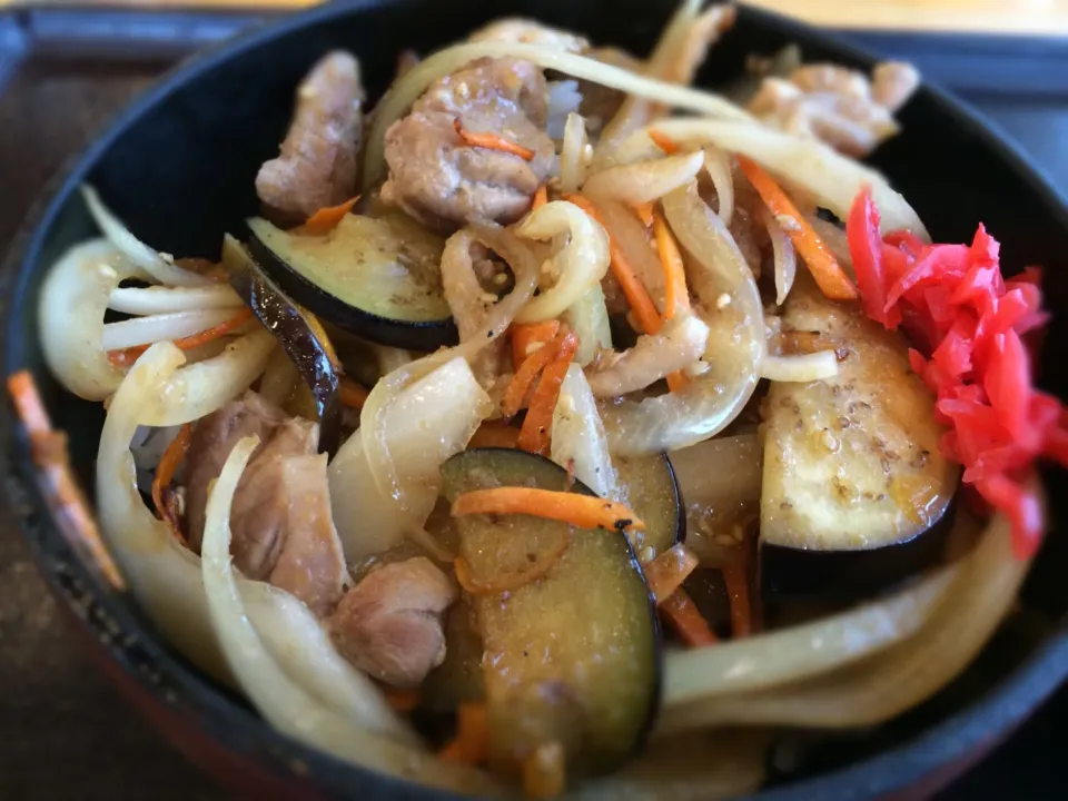 小布施SAの.信州地鶏丼|kimiakiさん