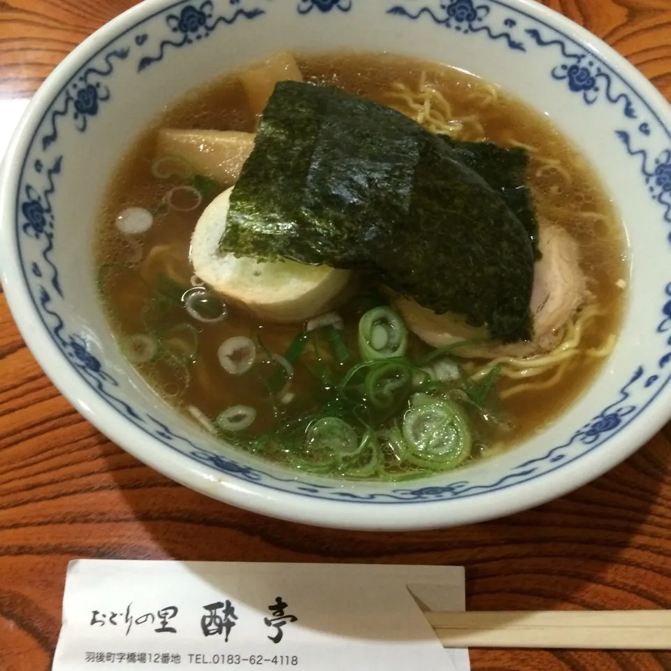 正油ラーメン|そらまめさん