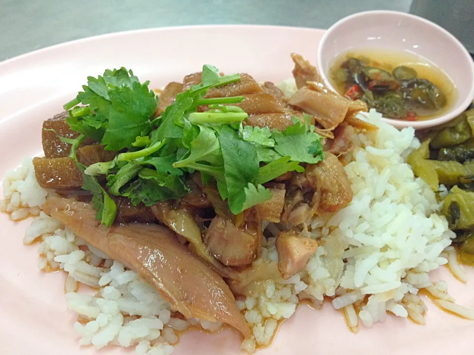 rice with braised pork knuckle|Cloudy Gさん