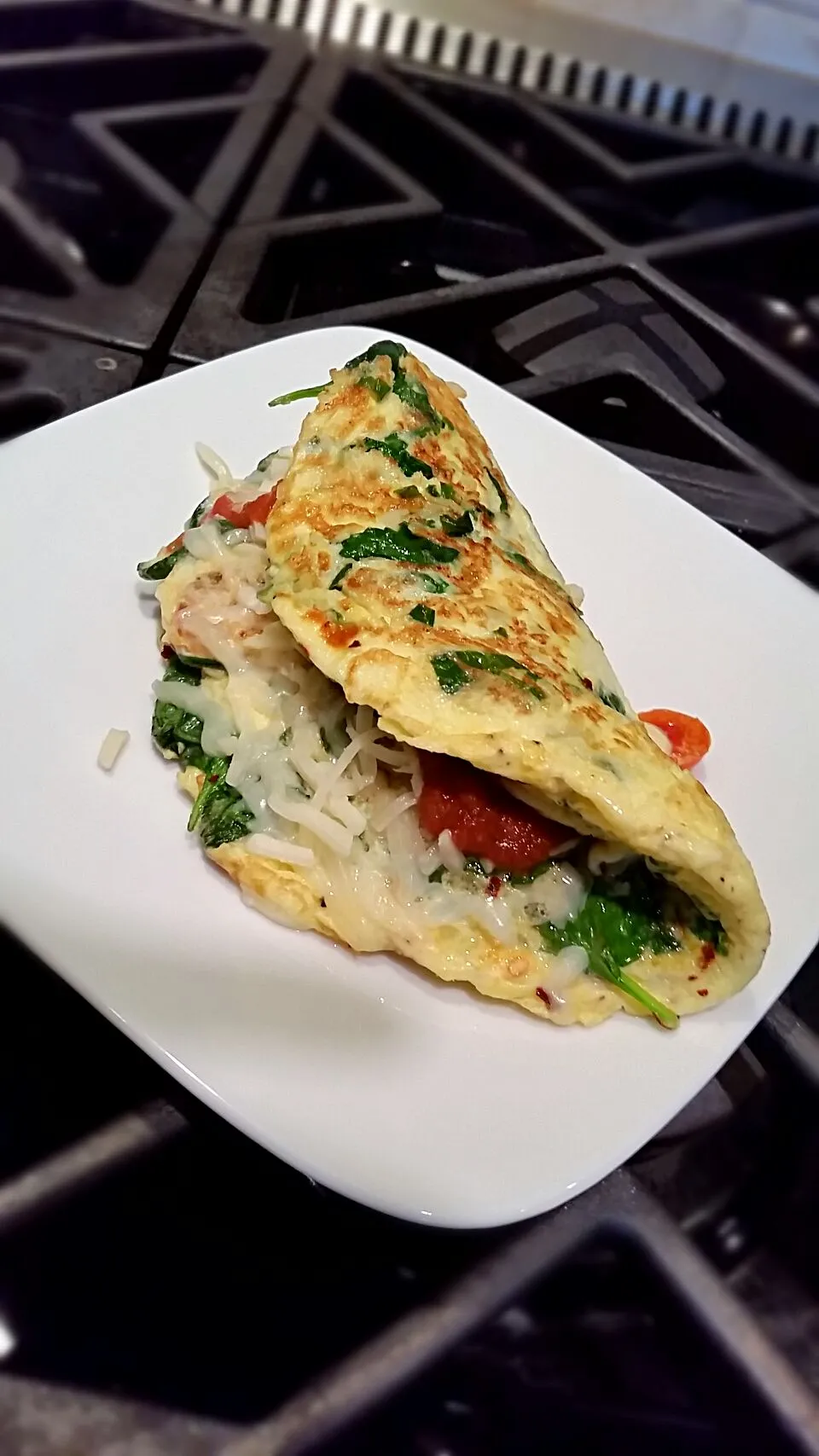 spinach omelets|jeffry angeloさん