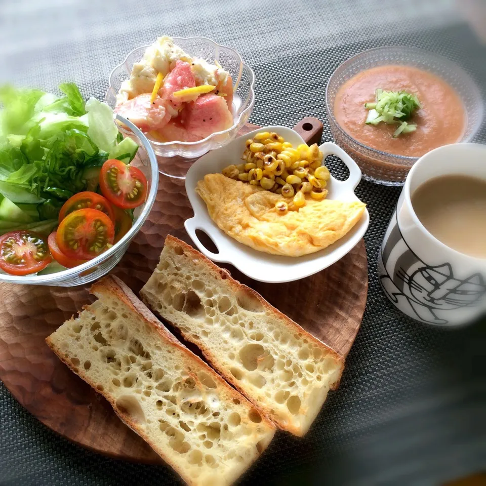 今日の朝ごはん|ぺんぎんさん