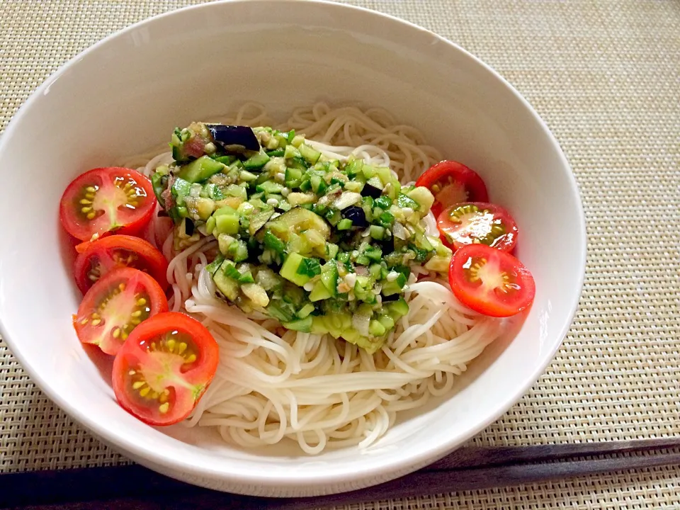 山形風だしのっけ素麺|satchさん