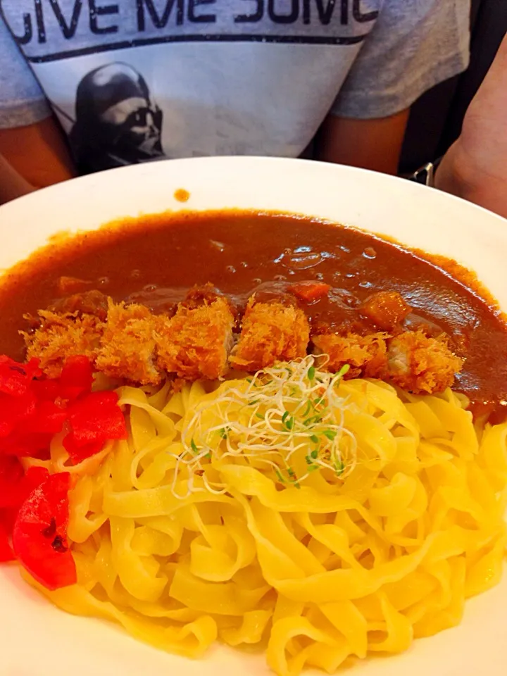 Chicken Katsu Pasta|Carol Pohさん