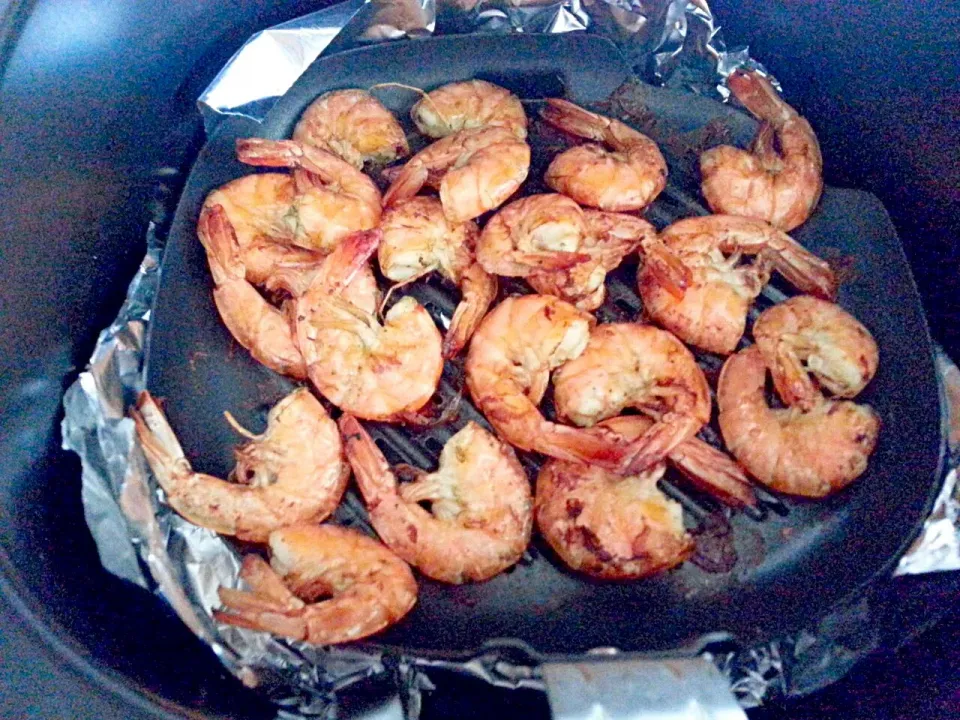 AIr fried grilled prawns|rufvalさん