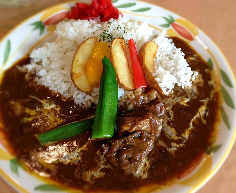 氷見牛と夏野菜のカレー|りえさん