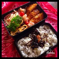 Snapdishの料理写真:今日のパパのお弁当〜|mihoさん