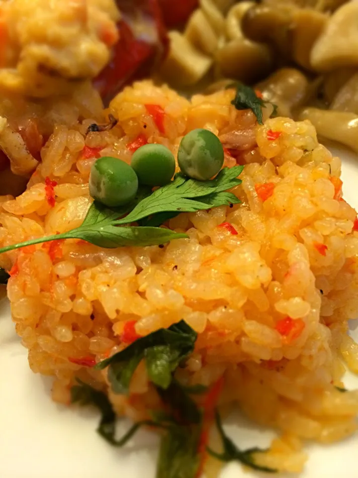 Snapdishの料理写真:Venezuelan rice with calamari;)|aястасияさん