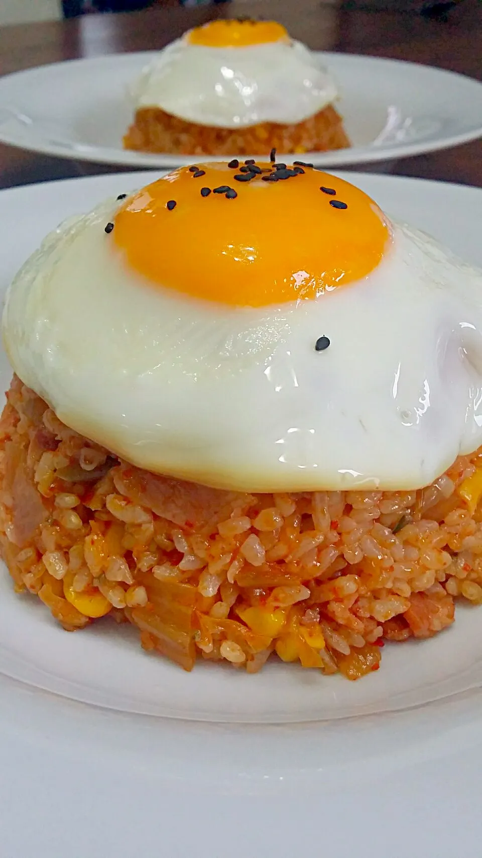 김치볶음밥(fried Kimchi rice with egg)|손명숙さん