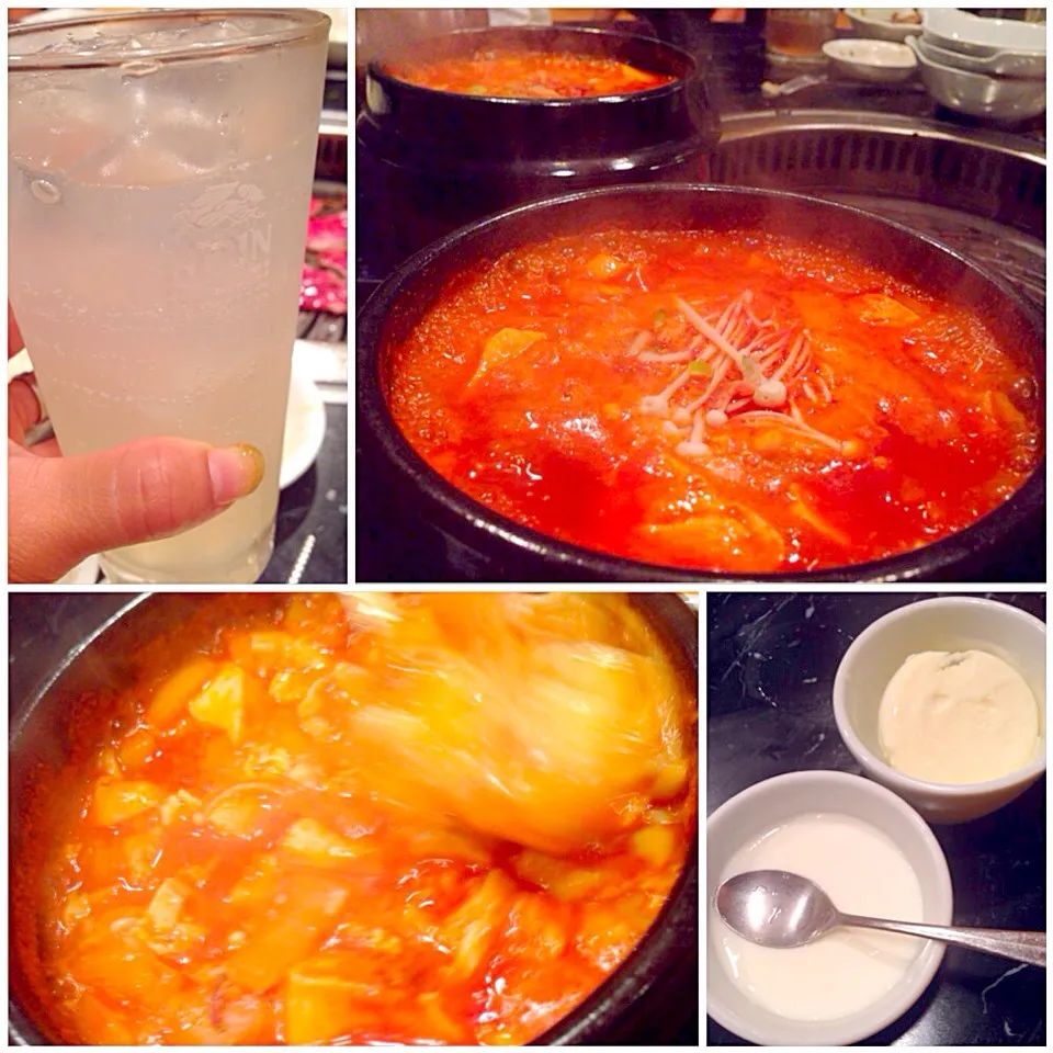 Snapdishの料理写真:Sundubu jjigae 🔥純豆腐チゲ♨|🌈Ami🍻さん