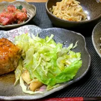 Snapdishの料理写真:鶏つくね蓮根入り|Takako Matuuraさん