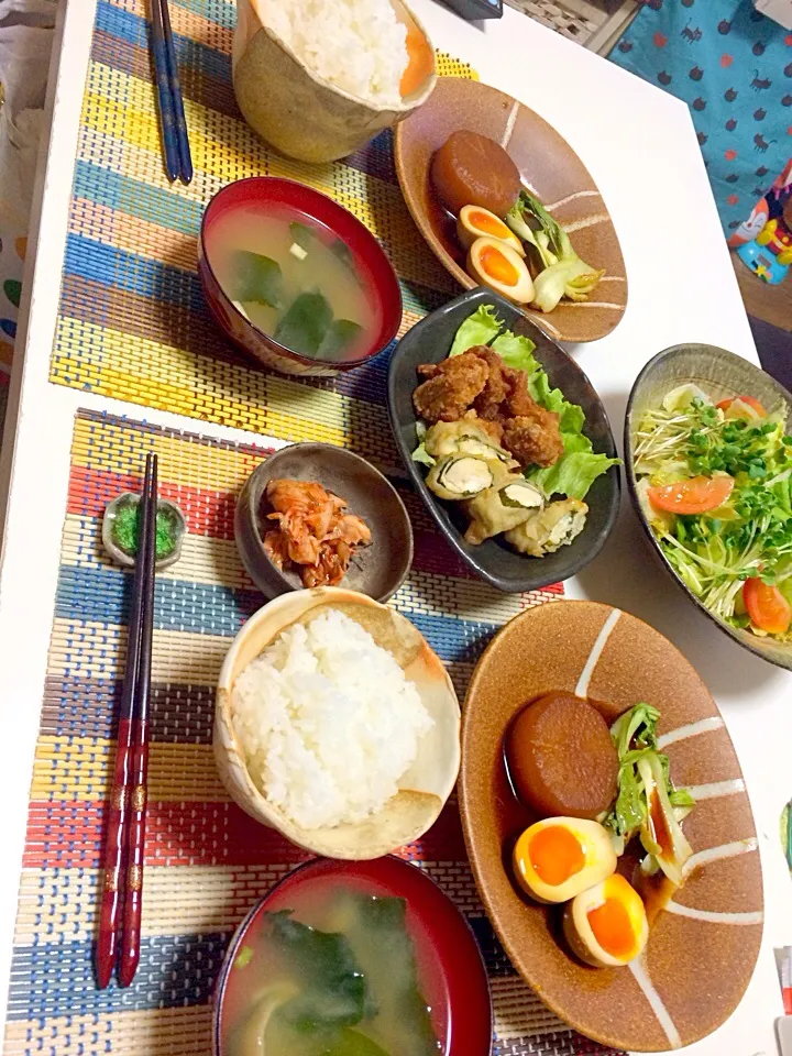 角煮の残った汁で大根の煮物|ぴーやまさん