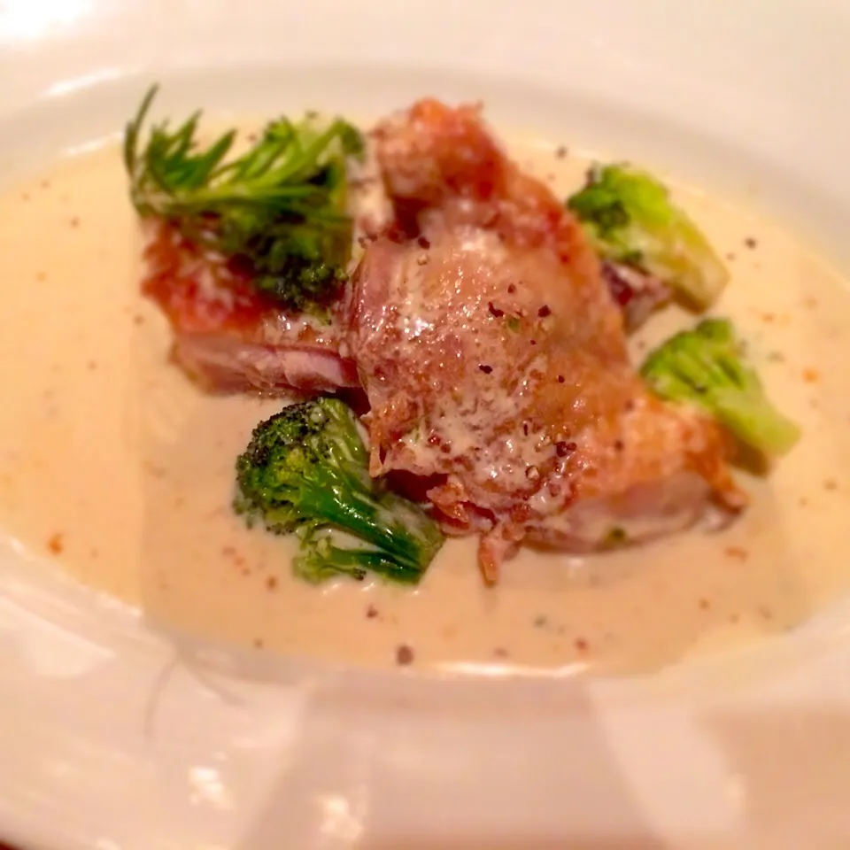 Italian -Chicken with Cream sauce-|Yumi Francisca Aoyamaさん