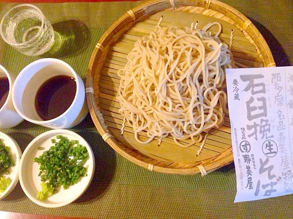 Midnight buckwheat noodles🍶真夜中のつけ蕎麦|🌈Ami🍻さん