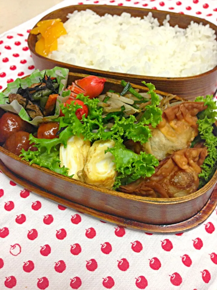 Snapdishの料理写真:8月18日お弁当…|Kumi Satouさん