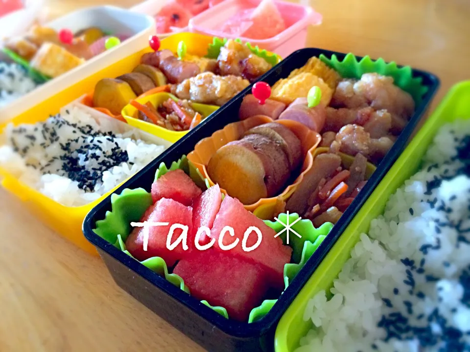 Snapdishの料理写真:Today's Lunch☆8/18|tacco*さん